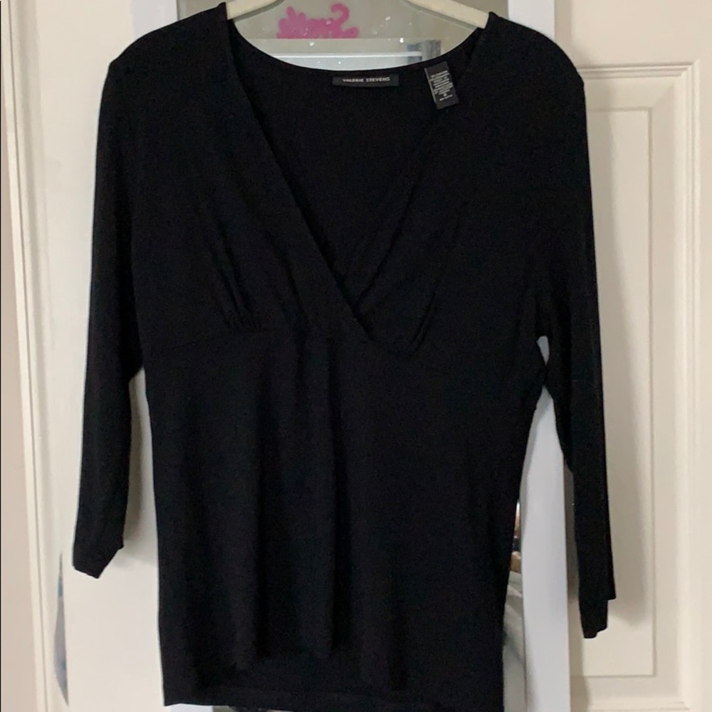 V Neck Wrap Top